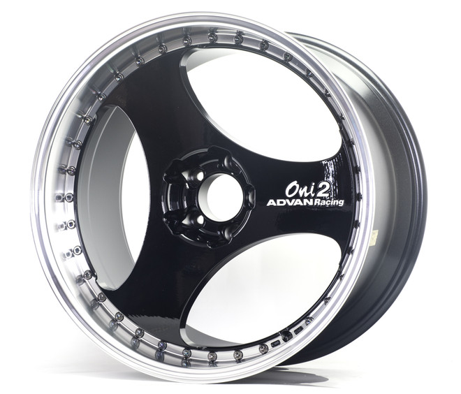 ONI2 PROGRESSIVE 20X8.5 +33 5-114.3 MACHINING & RACING GLOSS BLACK