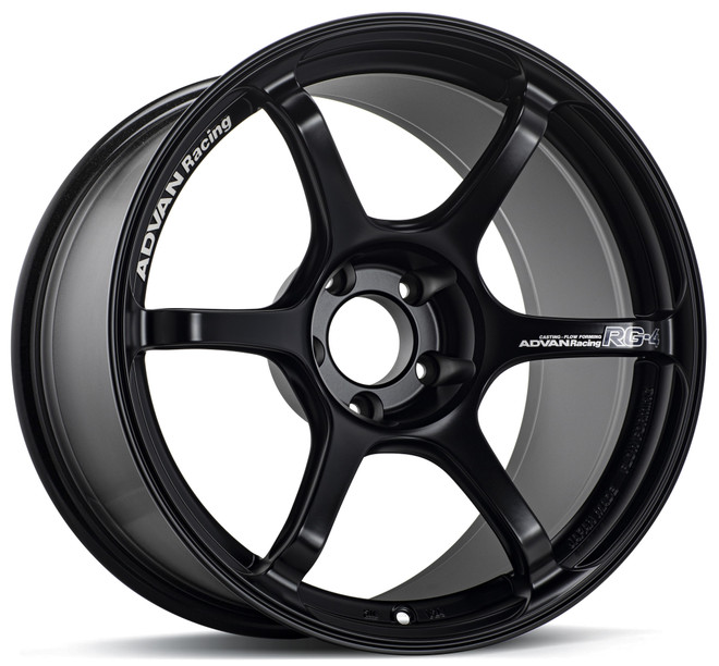 RG-4 17X7.5 +48 5-112 SEMI GLOSS BLACK