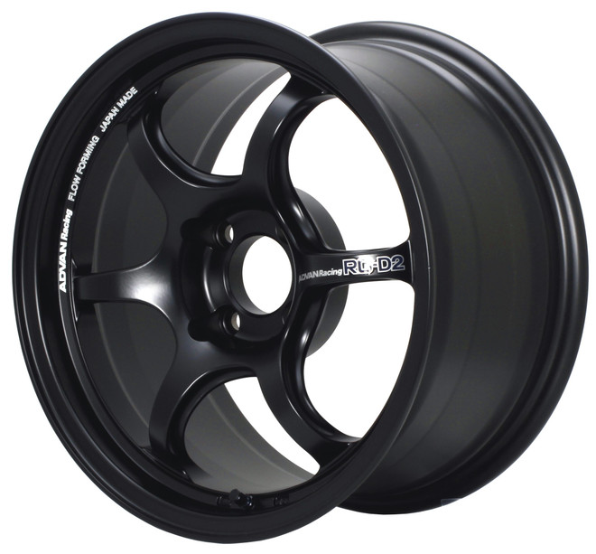 RG-D2 15X6.0 +45 4-100 SEMI GLOSS BLACK