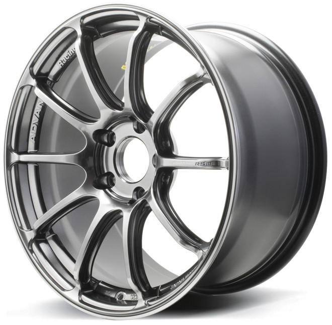 RSIII 18X9.0 +50 5-100 RACING HYPER BLACK & RING