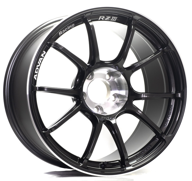 RZII 18X9.0 +29 5-112 RACING GLOSS BLACK & RING