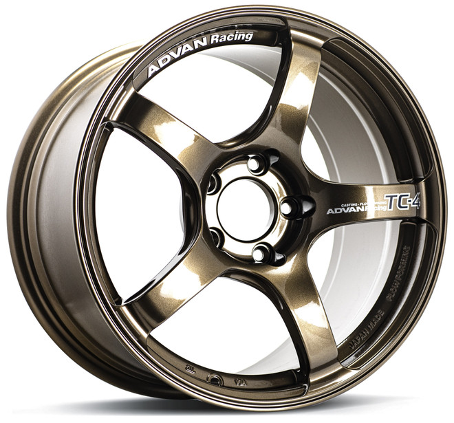 TC4 15X8.0 +35 4-100 UMBER BRONZE METALLIC (NO RING)