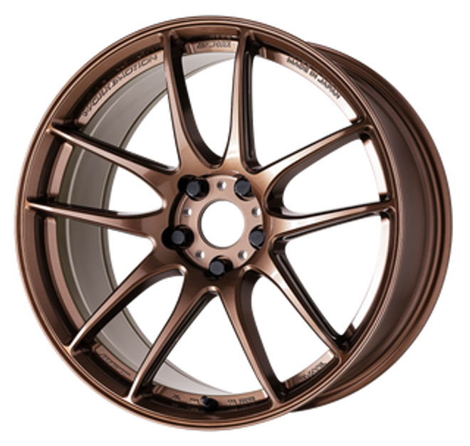 Work Emotion CR Shigoku 18X9.5 +32 5 X 114.3 Armed Titanium