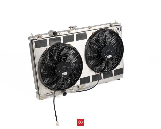 Koyo Aluminum Radiator for Evo 4 5 6 with Aluminum Fan Shroud