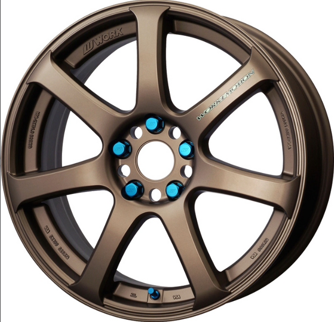Work Emtion XT7 17x8+42 / 17x8+47 5x114.3 - Matte Bronze * Discontinued * 