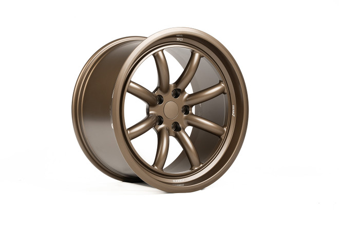 TF-C1 Forged Wheels - Set of 4  Techna Bronze (19x9.5 +12 / 19x10.5 +21) - 5x114