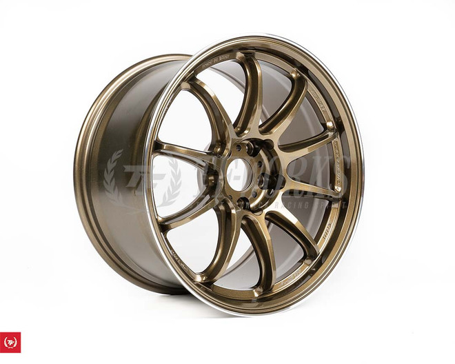 WORK EMOTION ZR10 18x9.5 +30 5x114.3 Titanium Diamond Lip Cut