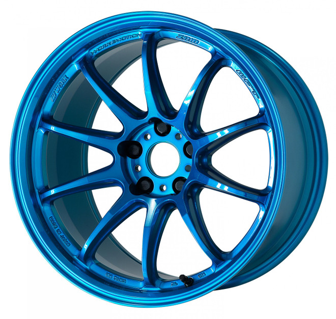 WORK EMOTION ZR10 19x9.5 +30 5x114.3 Candy Blue - Touge Factory