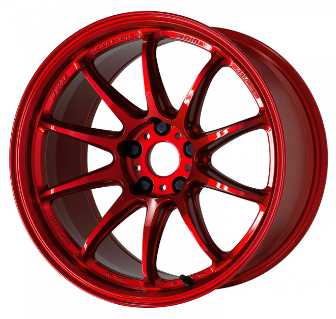 WORK EMOTION ZR10 17x7.0 +47 4x100 Candy Red
