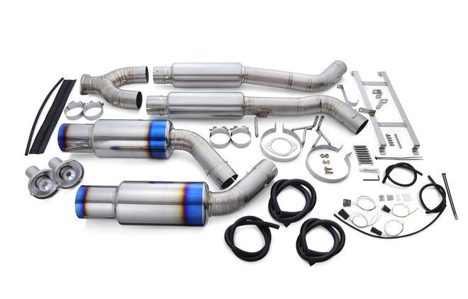 TOMEI FULL TITANIUM MUFFLER EXPREME Ti 370Z TYPE-D (DUAL)