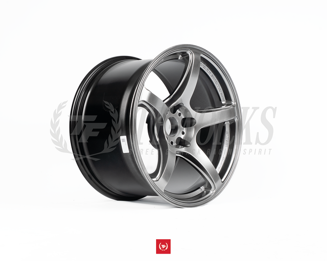 Work Emotion T5R 18x10.5+12 5x114.3 - Glow Silver ( PAIR ) 