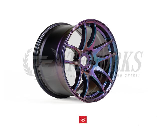 WORK EMOTION CR Kiwami 18 x 7.5 +38 5x114.3 Asterism Black