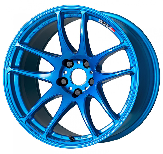 WORK EMOTION CR Kiwami 18 x 9.5 +38 5x114.3 Candy Blue
