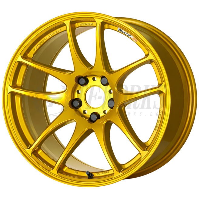 WORK EMOTION CR Kiwami 18 x 9.5 +20 5x114.3 Candy Imperial Gold