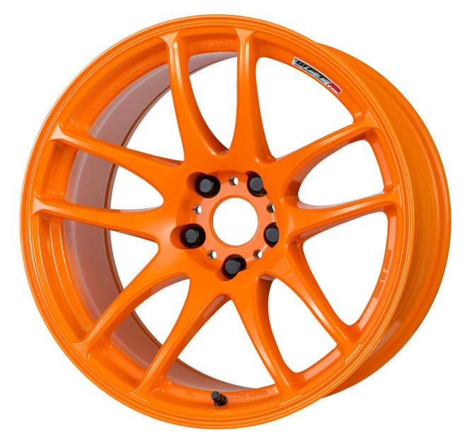 WORK EMOTION CR Kiwami 18 x 9.5 +30 5x100 Mandarin Alert
