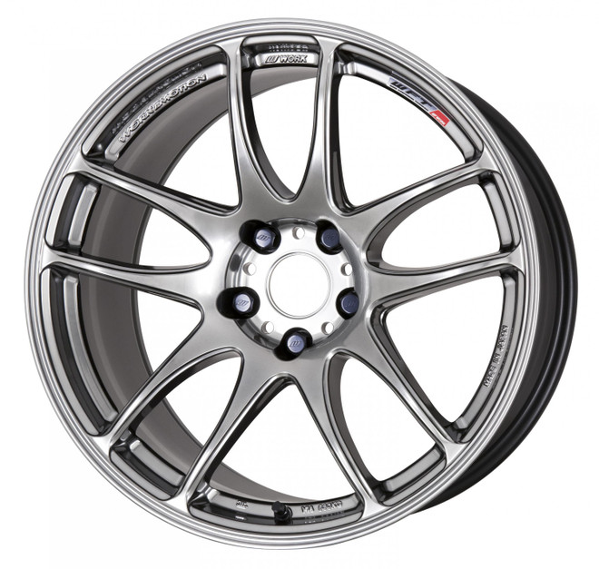 WORK EMOTION CR Kiwami 18 x 8.5 +30 5x114.3 GT Silver