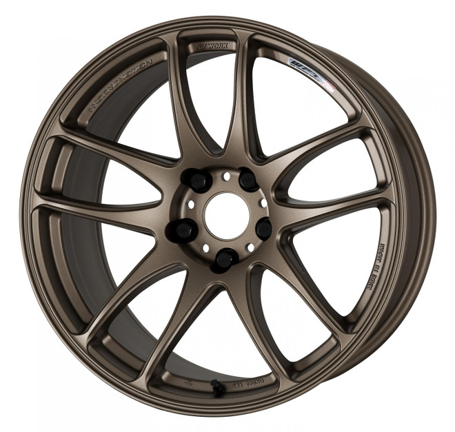 WORK EMOTION CR Kiwami 17 x 7.0 +38 4x100 Matte Bronze
