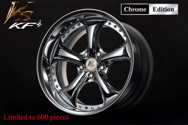 Work VS-KF# 18x9.5-3 / 18x10.5-11 5x114.3 - Chrome 