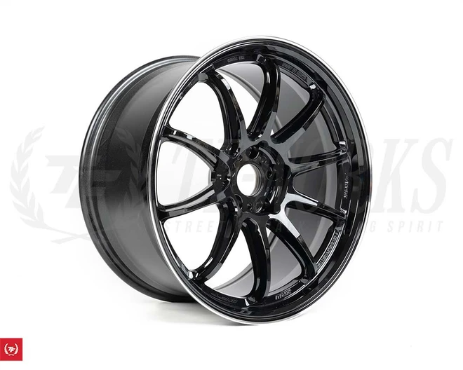 WORK EMOTION ZR10 18x9.5 +12 5x100 Black Diamond Lip Cut