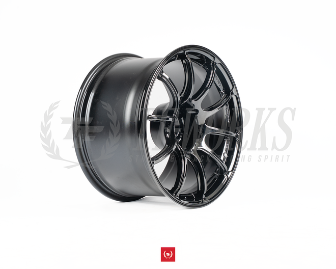 Advan Racing RZII 18x10.5+15 5x114.3 - Black Chrome 
