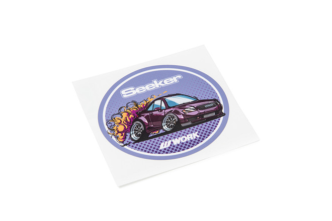 WORK SEEKER Oval Sticker