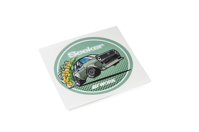WORK SEEKER Oval Sticker