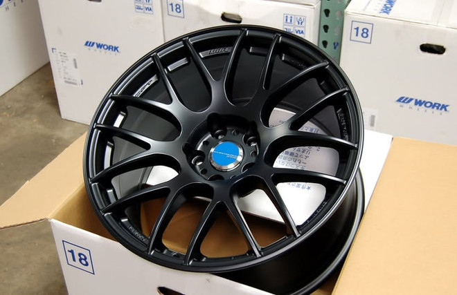 Work Emotion M8R 18x9.5+12 5x114.3 - Matte Black 