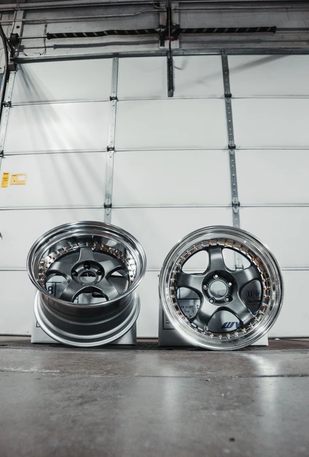Work Meister S1 3P 18x10.5+12 / 18x10.5+11 5x114.3 - Matte Gunmetal 