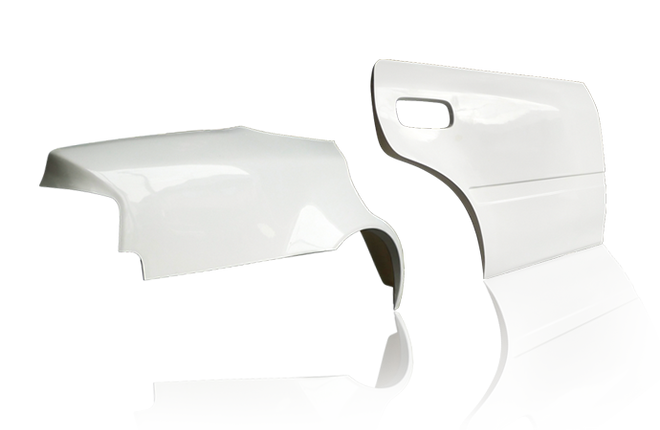 Origin Labo Toyota Chaser JZX100 +50mm Rear Fenders with Door Section