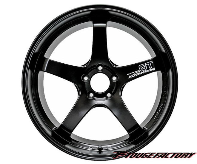 ADVAN Racing GT Semi Gloss Black: 20x12 (5x114.3)