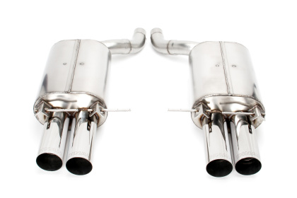 Dinan 06-10 BMW M5 Freeflow Axleback Exhaust System - Polished