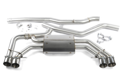 Dinan 19-25 BMW X4 M40i Freeflow Axleback Exhaust System - Polished