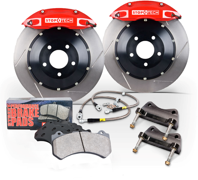 StopTech Rear ST-22 345x28 Rotor Big Brake Kit for FRS/BRZ