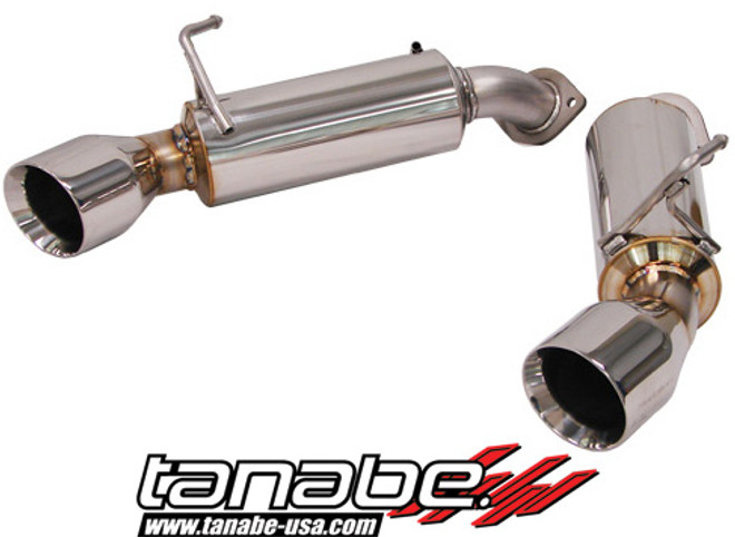 Tanabe Medalion Touring Catback System for Infiniti G37 Coupe 08-11