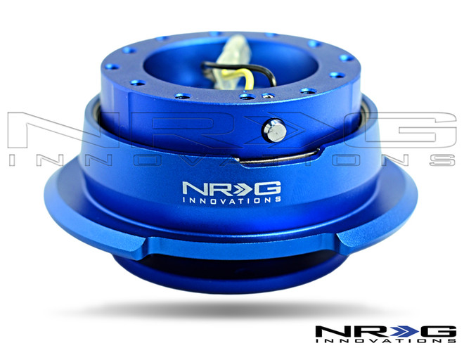 NRG Quick Release Kit Gen 2.8 (Blue Body w/ Diamond Cut Ring)