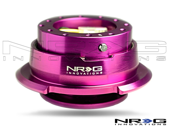 NRG Quick Release Kit Gen 2.8 (Purple Body w/ Diamond Cut Ring)