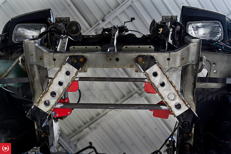 TF S13 K-Swap Build 240sx - Front Power Brace - Touge Factory