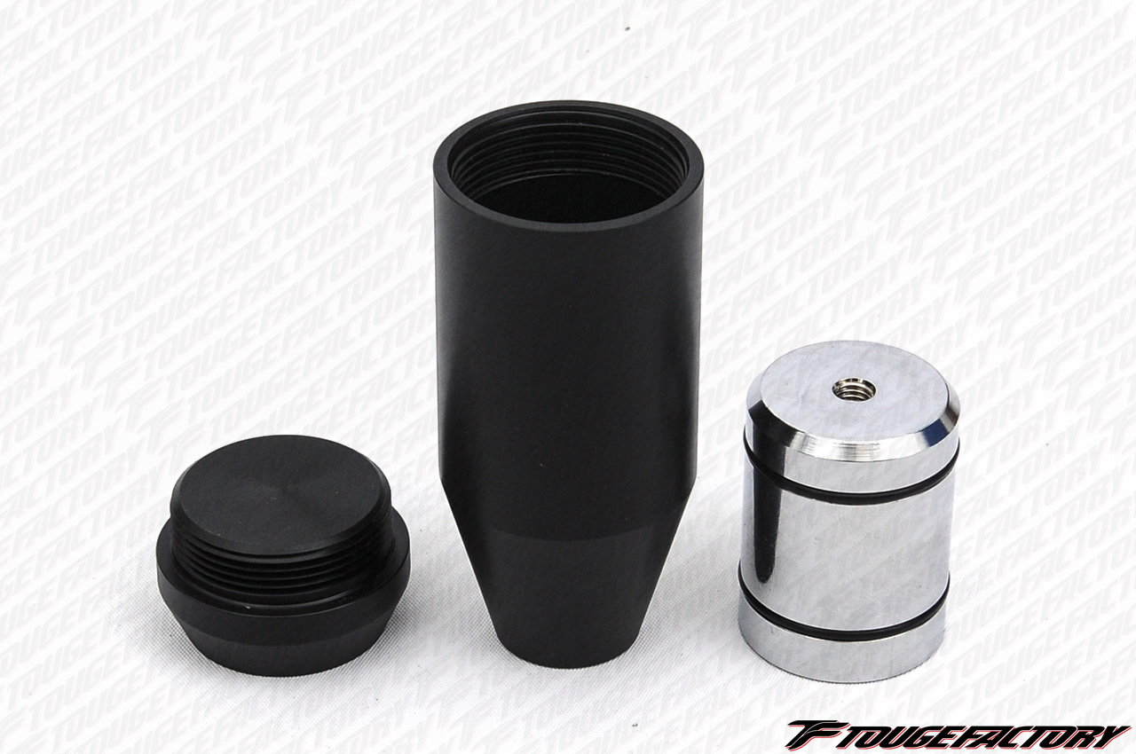 Circuit Sports Changeable Weight Delrin Shift Knob Black SKS301BGD