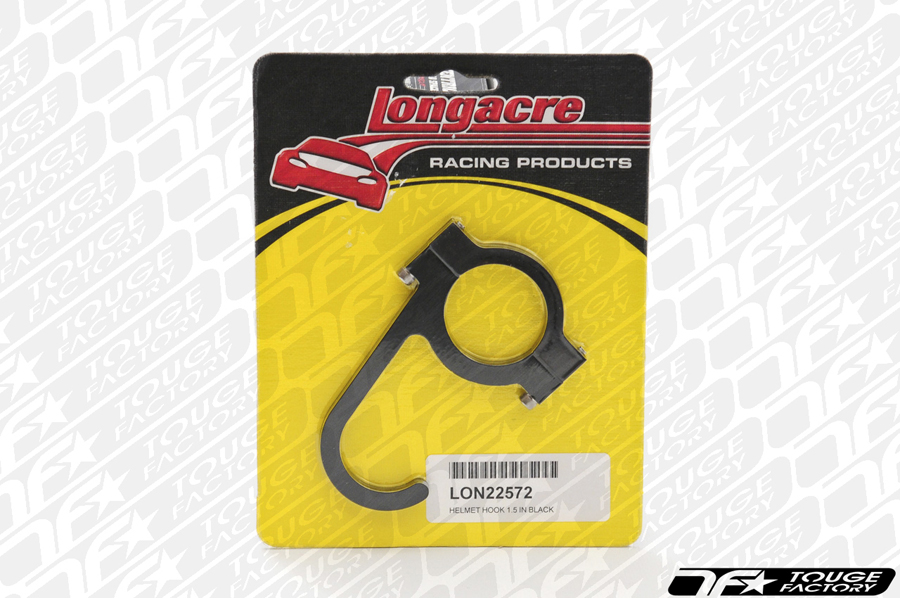 Longacre Helmet & Steering Wheel Holder Hook - 38mm (1.5") Rollbar Mount For Drag Racing, Speedway