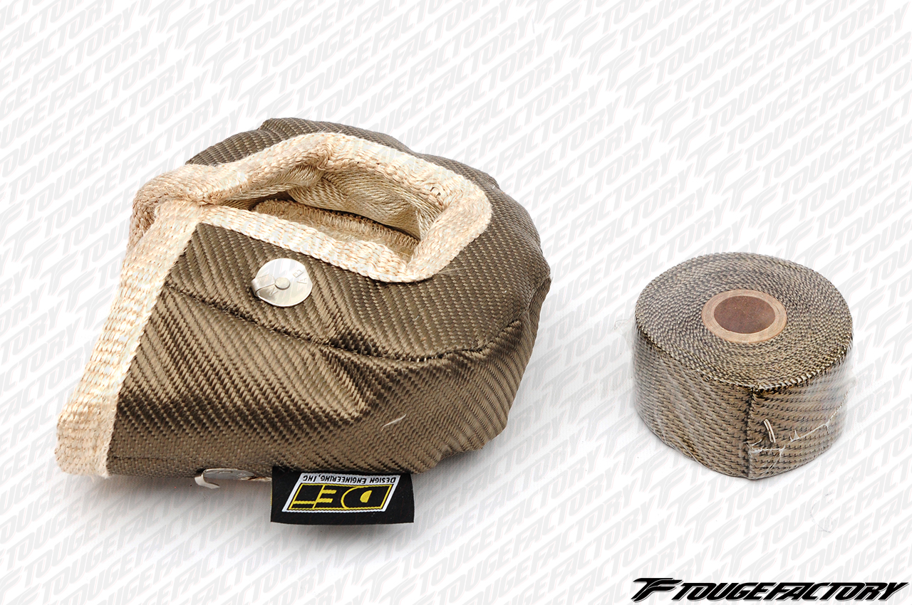 DEi Titanium Turbo Sleeve Heat Shield Blanket Kit T3