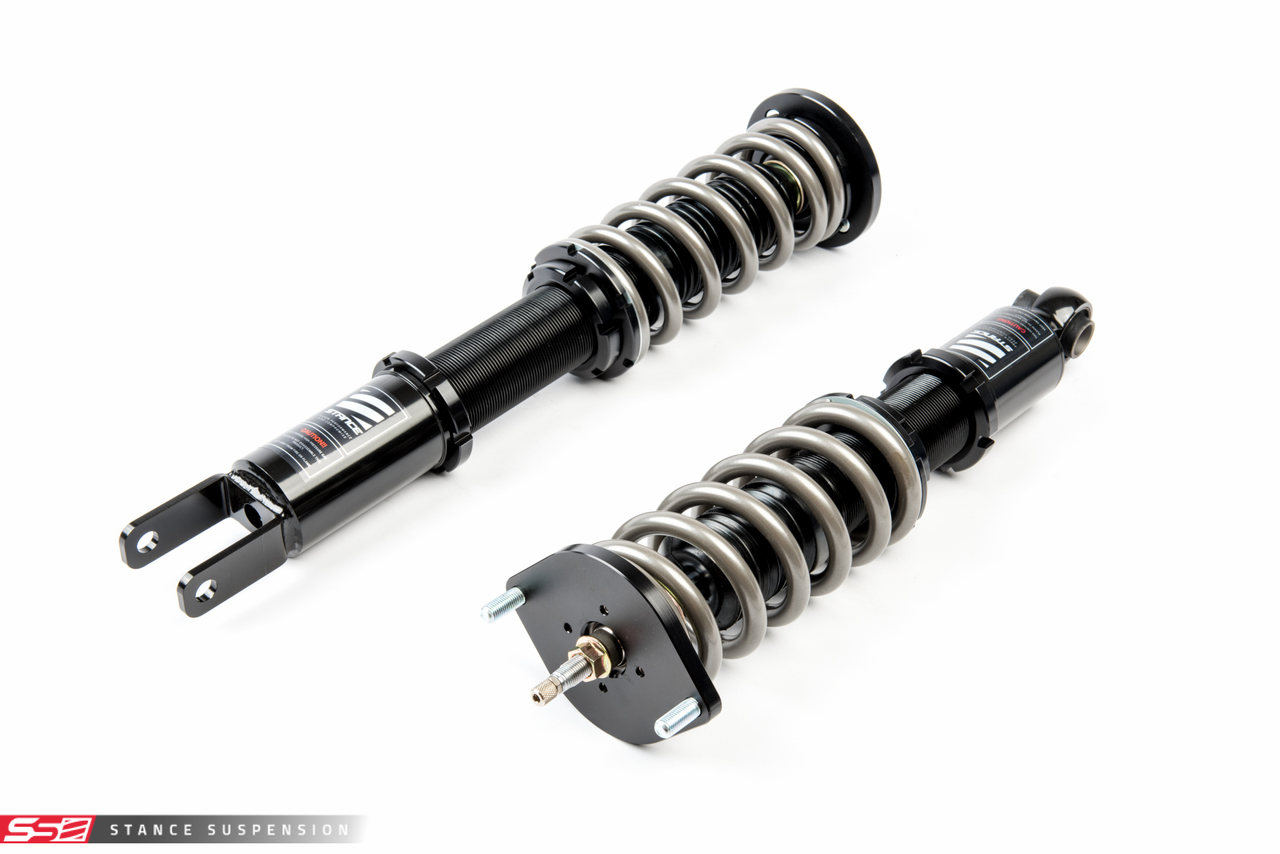 STANCERPARTS ブラックパーツ 2個セット STANCE XR1 Coilovers - Nissan 300ZX (Z32) (ST-Z32-XR1)