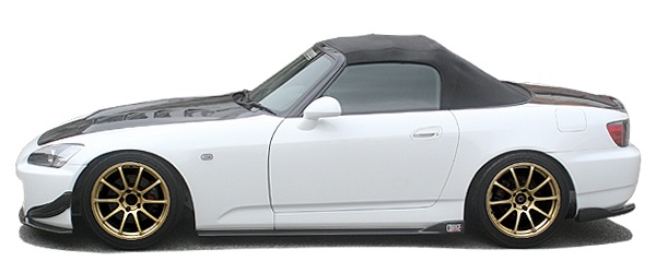 s2000 チャージスピード リアボトムライン カーボン Charge Speed Bottom Line Side Skirts