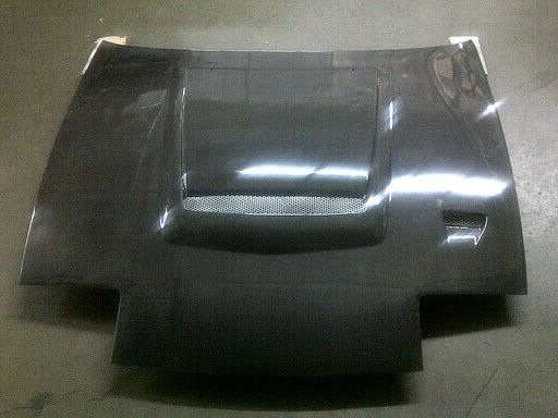 Charge Speed Flip-Eye Vented Carbon Fiber Hood