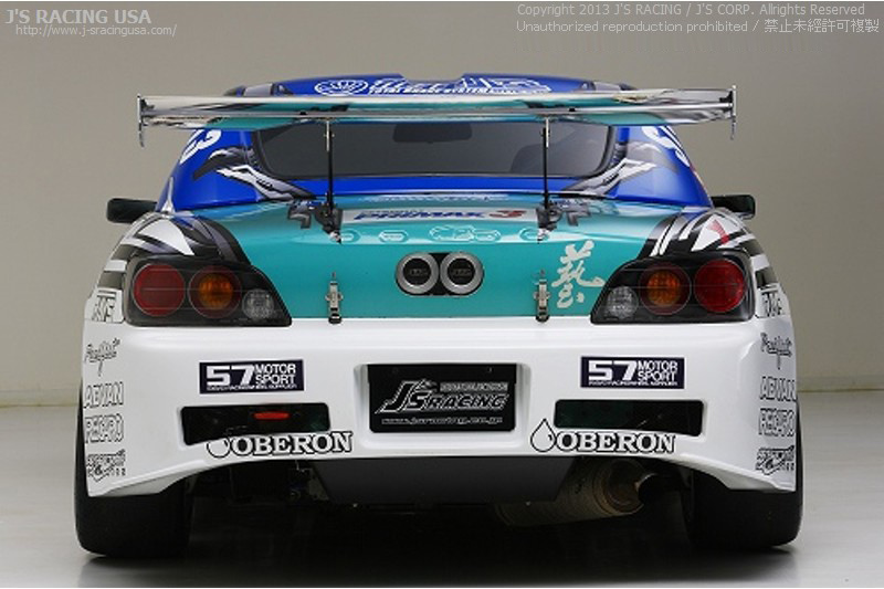 公式ショップ J's RACING サイドステップ タイプS FRP ホンダ S2000