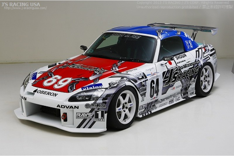 パーツ s2000 j's HONDA J's Racing Type S Total Aero System FRP Version 1 - Honda