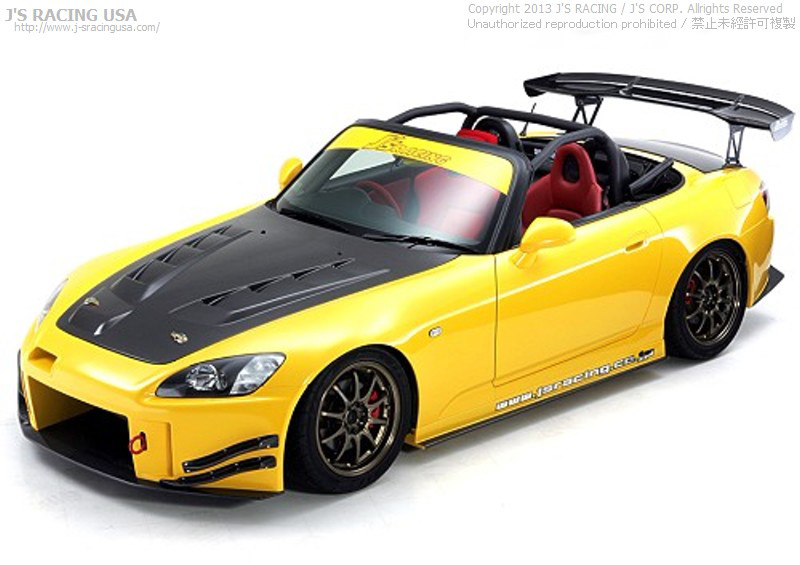 パーツ s2000 j's HONDA J's Racing Type S Total Aero System FRP Version 1 - Honda