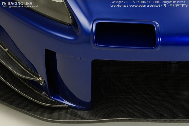 J's Racing Type S Front Bumper CFRP Version 2 - Honda S2000 AP1