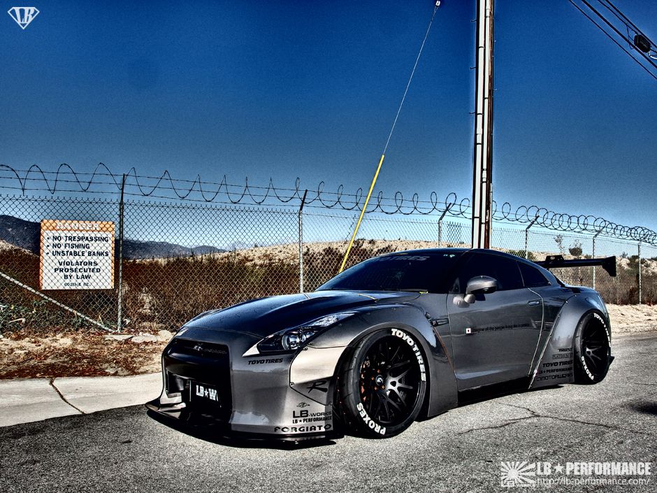 LB-Works Nissan GTR R35 Front Bumper - Touge Factory