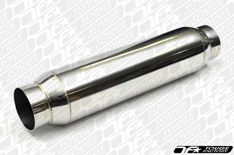 Vibrant Titanium Resonator 3.5in Inlet / 3.5in Outlet x 16in Long main image 1