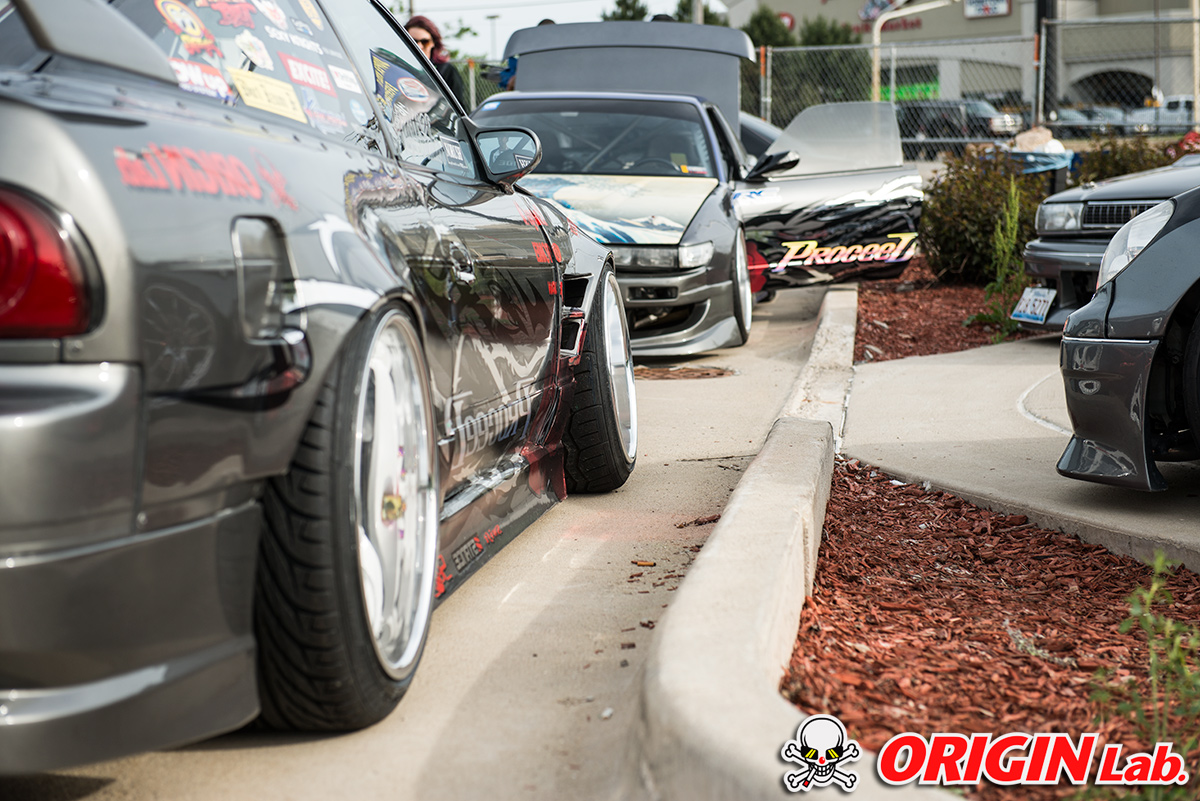 Origin Labo Nissan 180SX Type 3 55mm Rear Fenders - Touge Factory